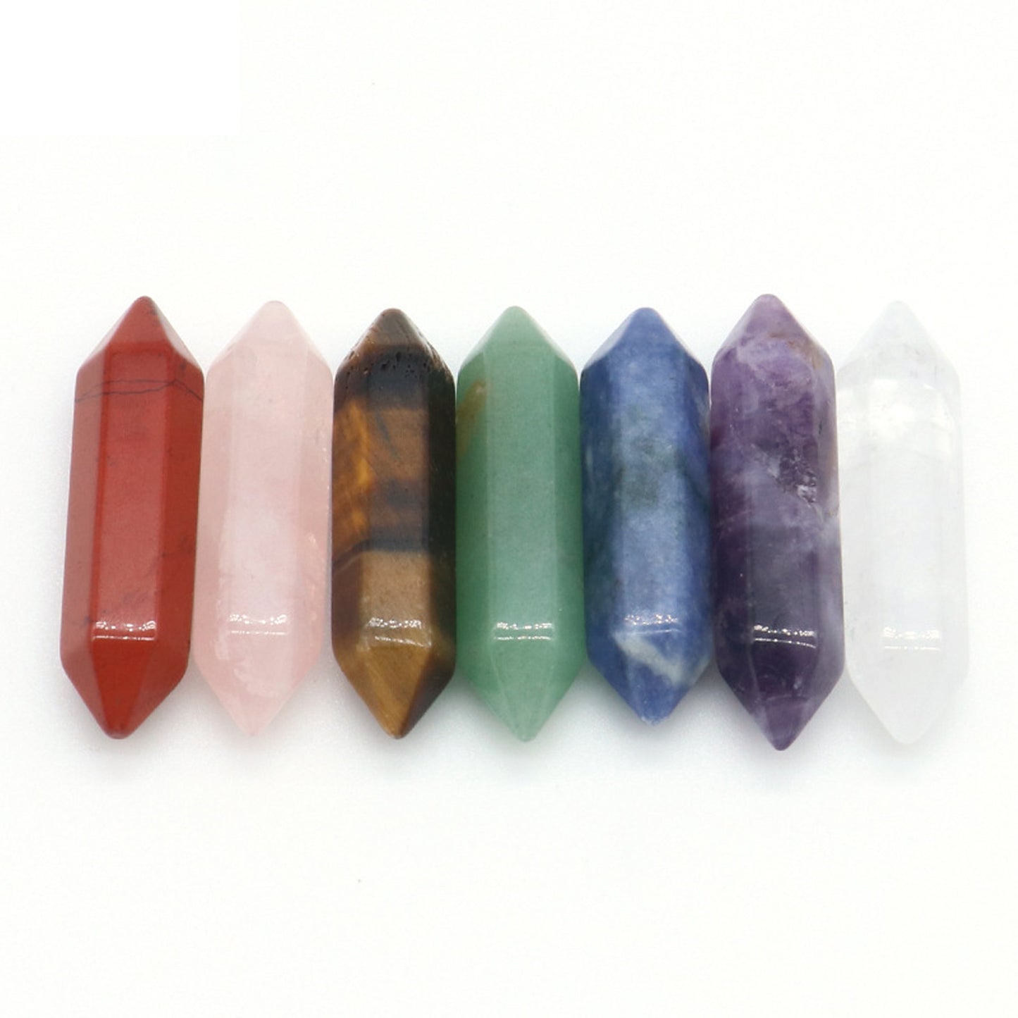 7 Healing Crystals and Healing Stones, Gemstones and Crystals for Beginners, Chakra Stones and Crystals Set, Crystal Kit