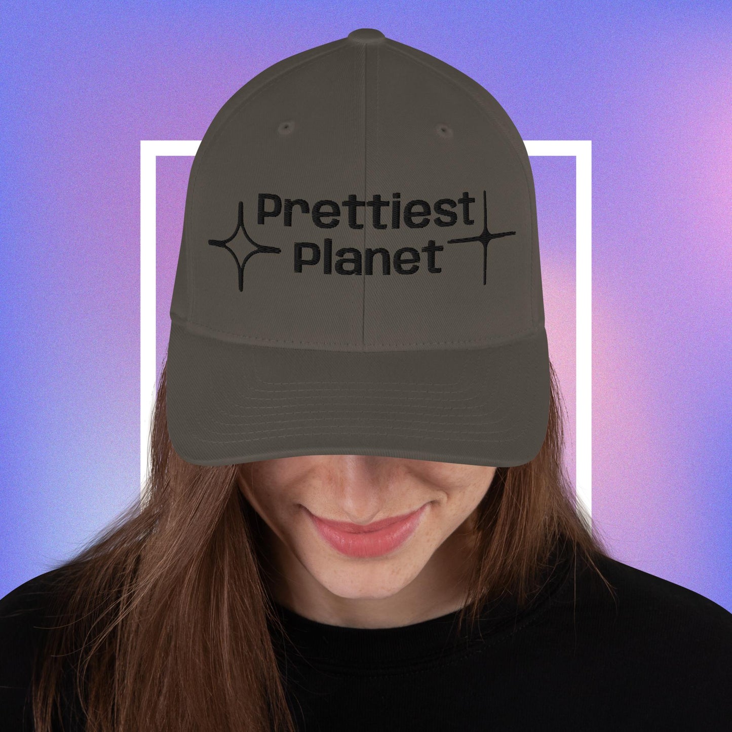 Prettiest planet Structured Twill Cap