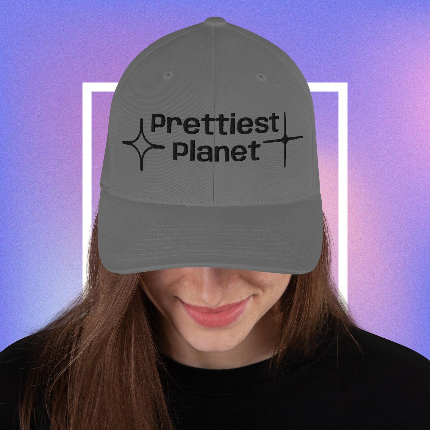 Prettiest planet Structured Twill Cap