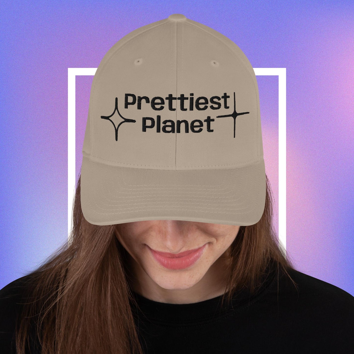 Prettiest planet Structured Twill Cap