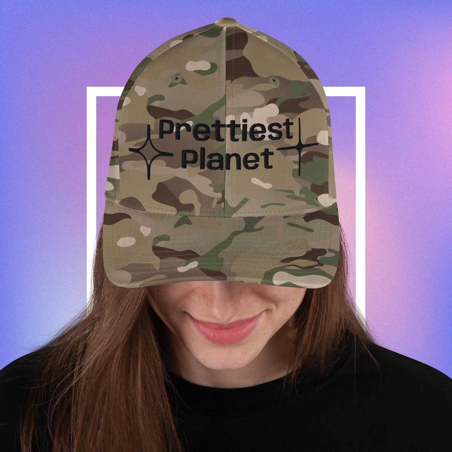 Prettiest planet Structured Twill Cap