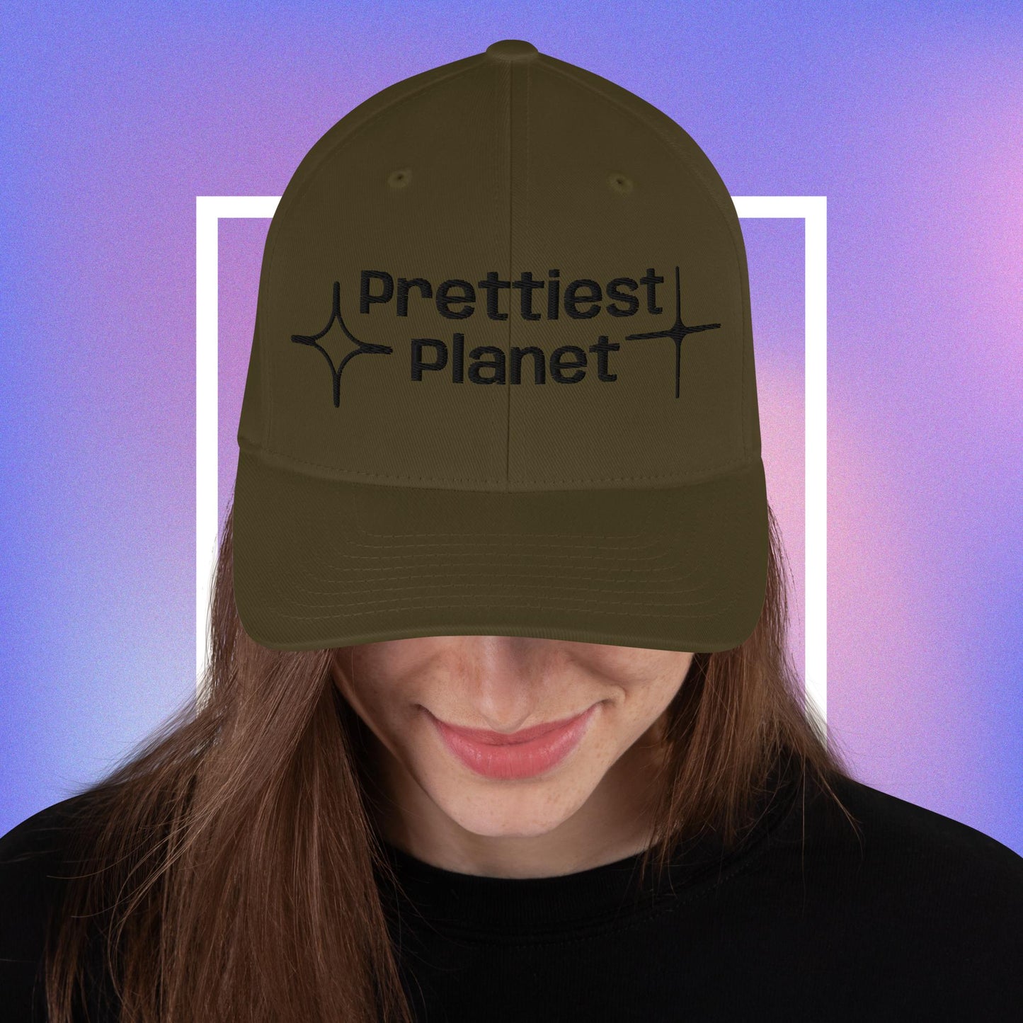 Prettiest planet Structured Twill Cap