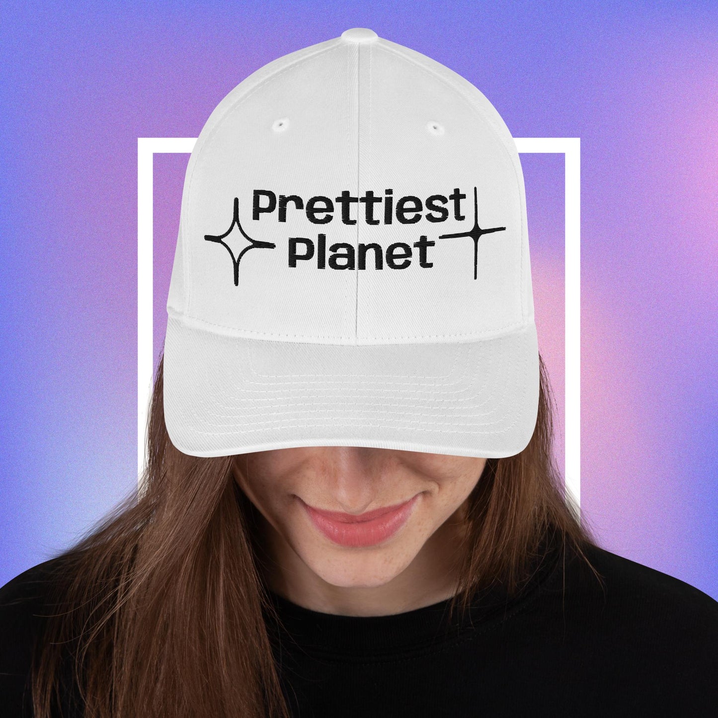 Prettiest planet Structured Twill Cap